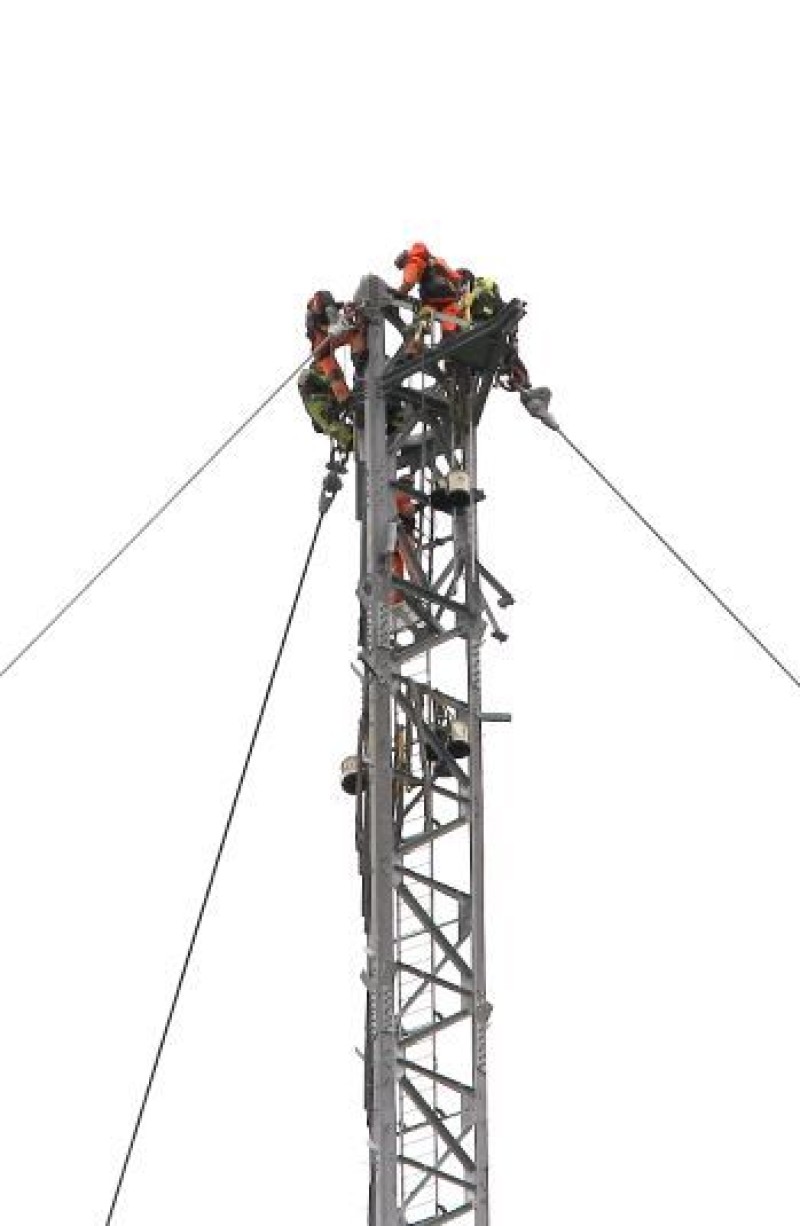 Other image for Work signals change at Emley Moor